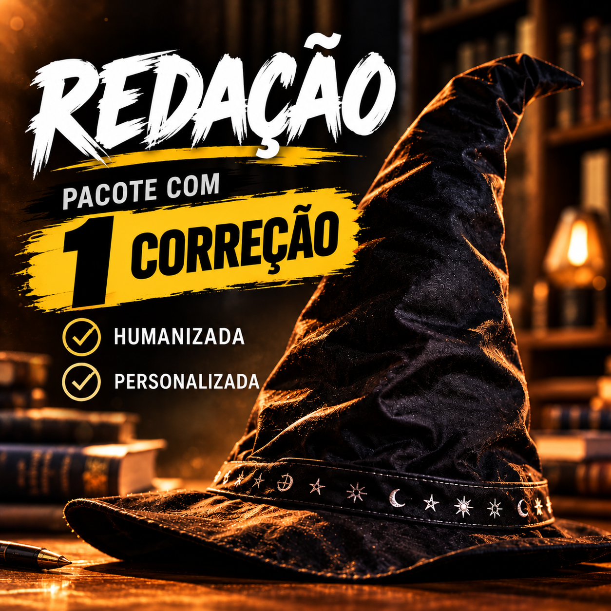 Correção Humanizada e Personalizada de Redação: 1 correção
