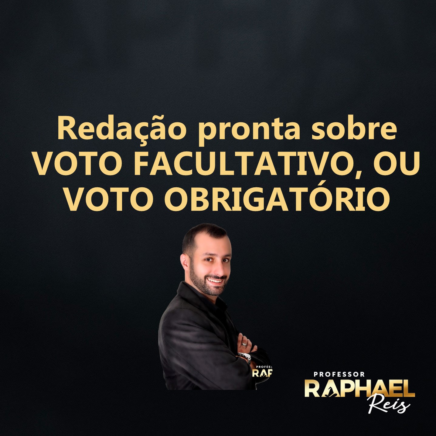 Redação para a ALESP: Voto facultativo, ou voto obrigatório
