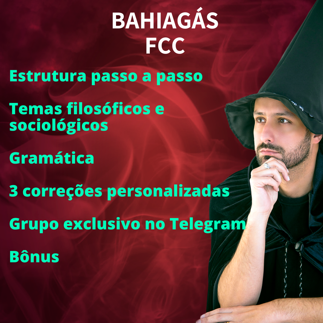 Redação para a Companhia de Gás da Bahia (BHAIAGÁS) passo a passo – banca FCC