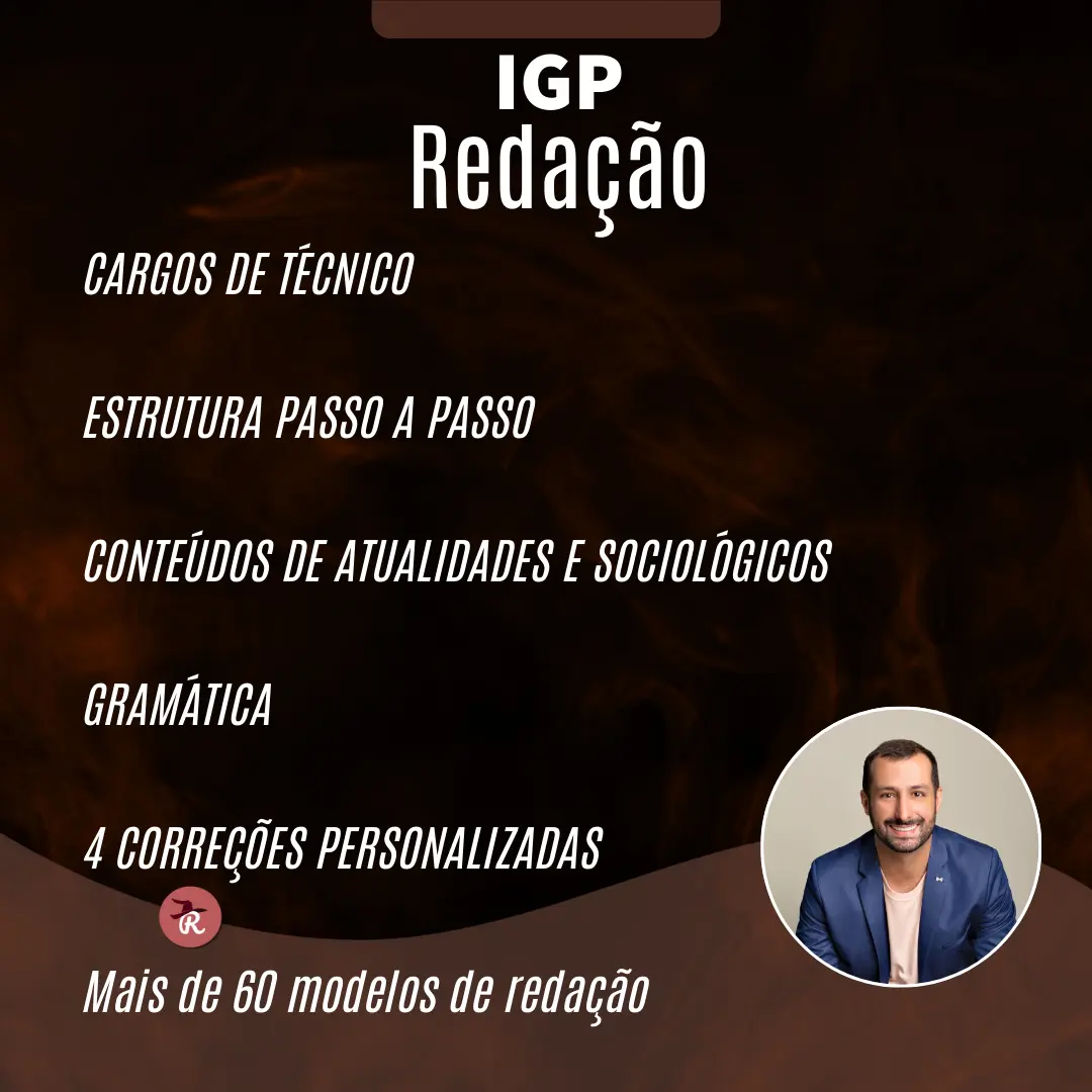Curso de Redação para o IGP