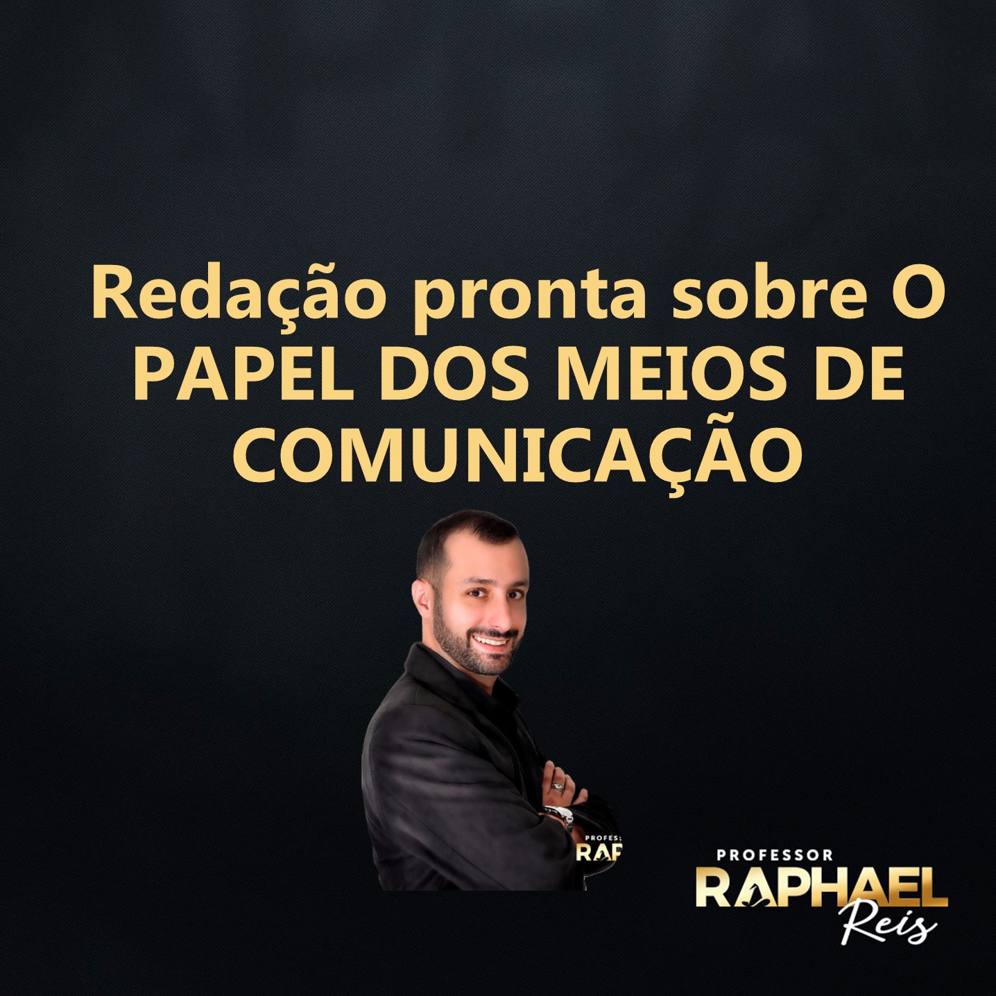 Redação pronta sobre O PAPEL DOS MEIOS DE COMUNICAÇÃO