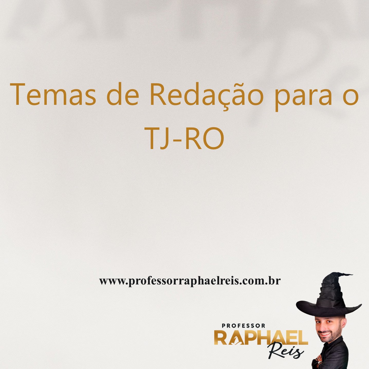 Temas de redação TJRO