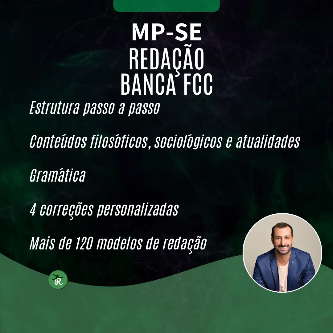 Curso de Redação para o MP-SE