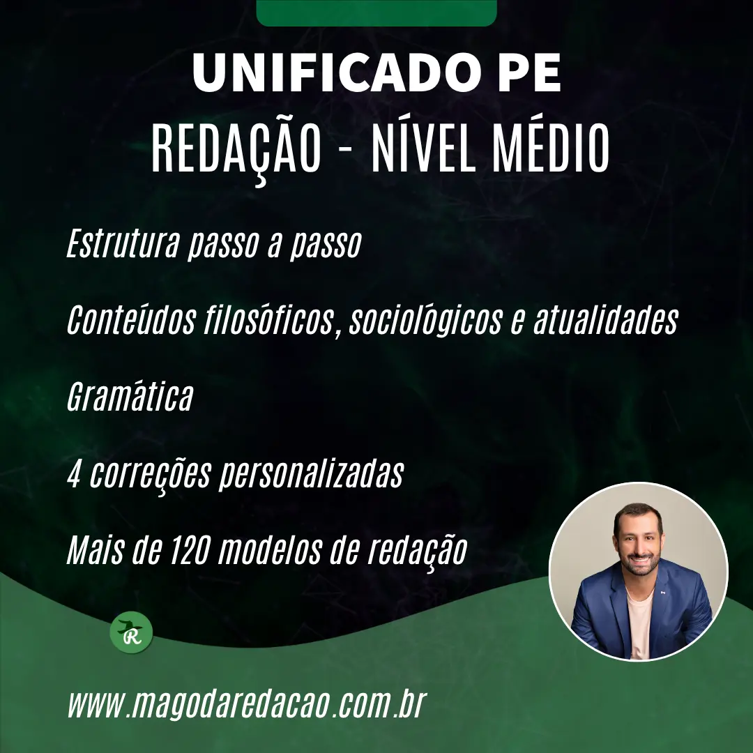 Curso de Redação para o Unificado Pernambuco