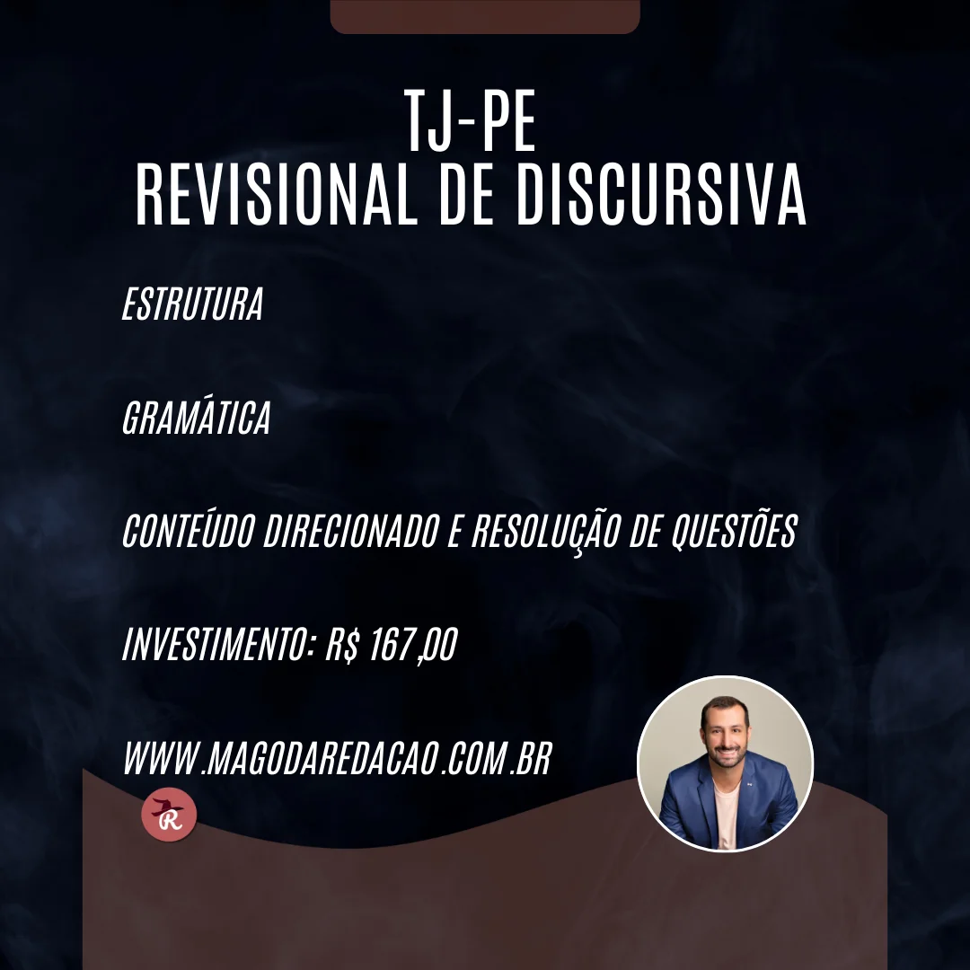 Revisional de Discursiva TJPE – cargo de técnico