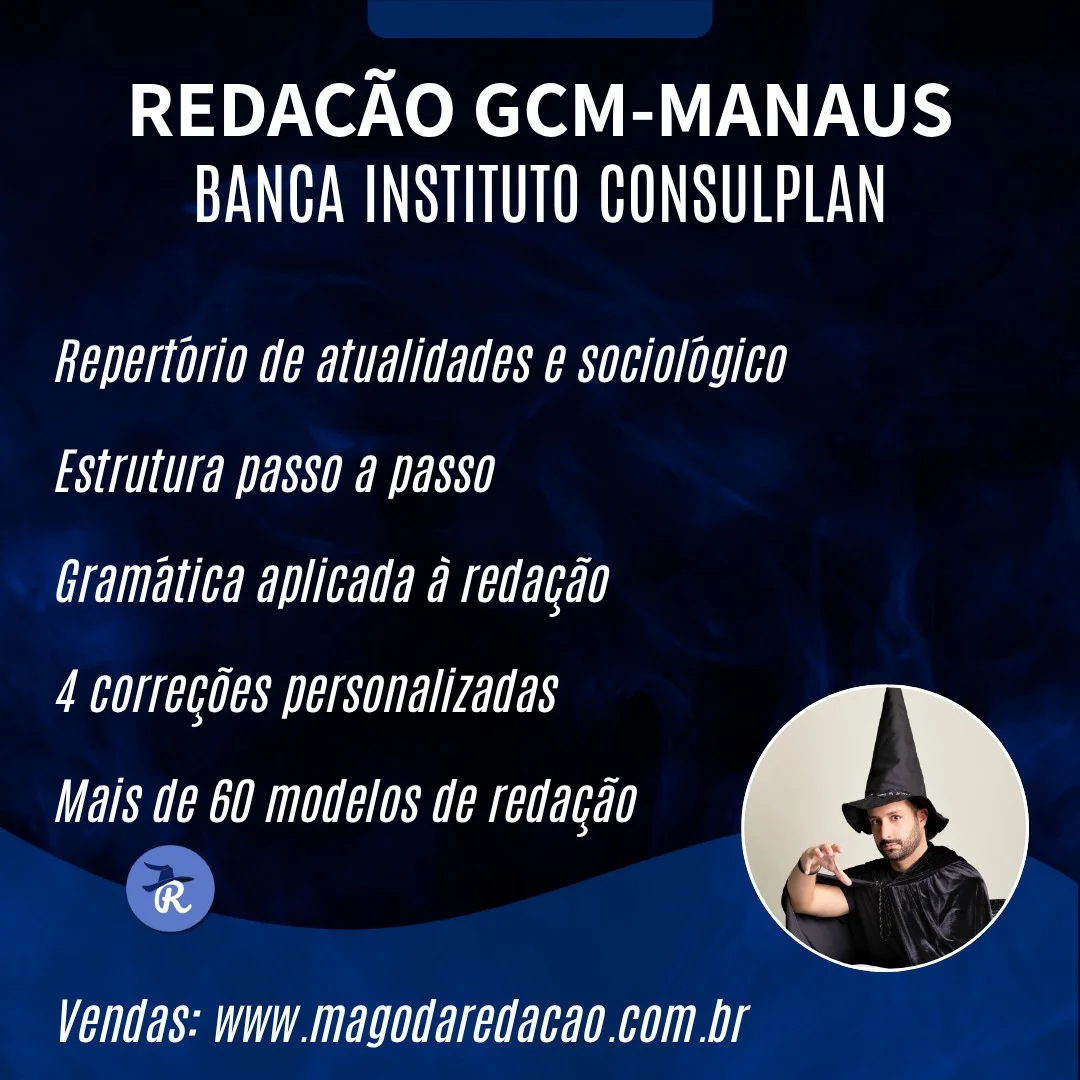 Curso de Redação GCM-Manaus