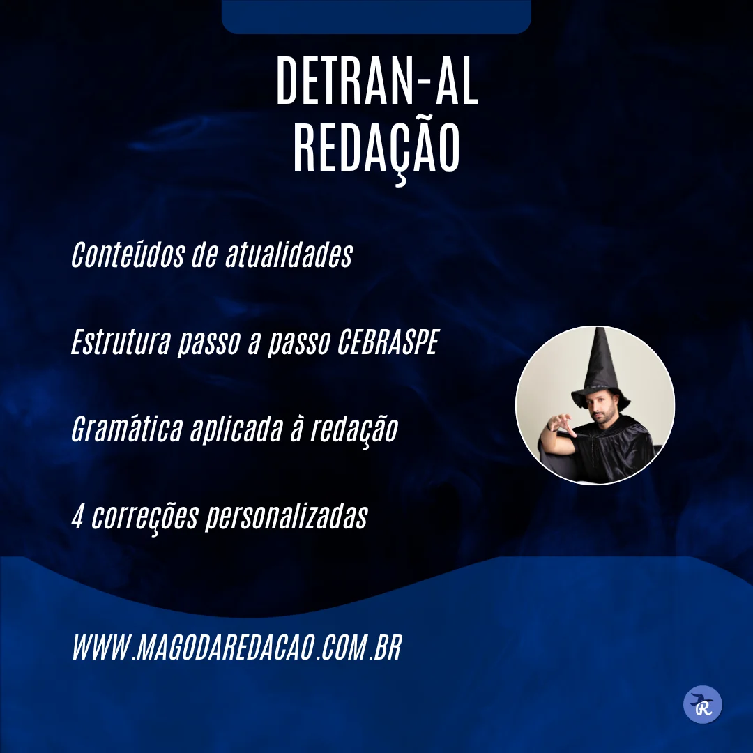 Curso de Redação para o DETRAN-AL