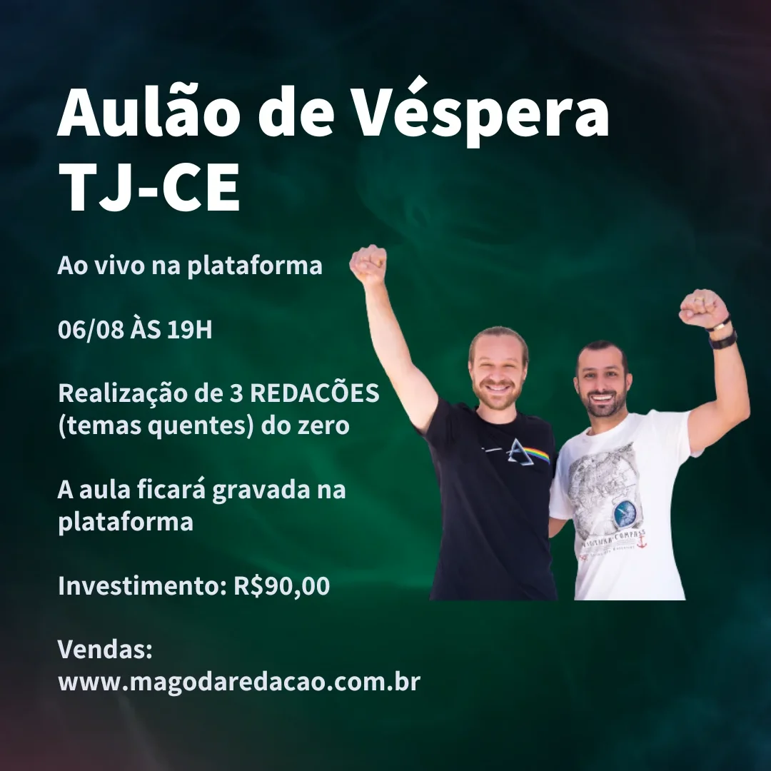 Aulão de Véspera TJ-CE