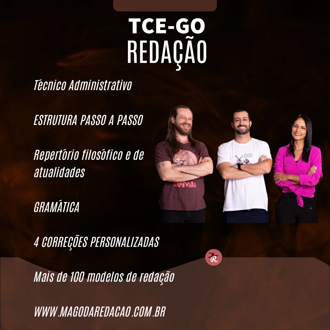 Curso de Redação TCE-GO