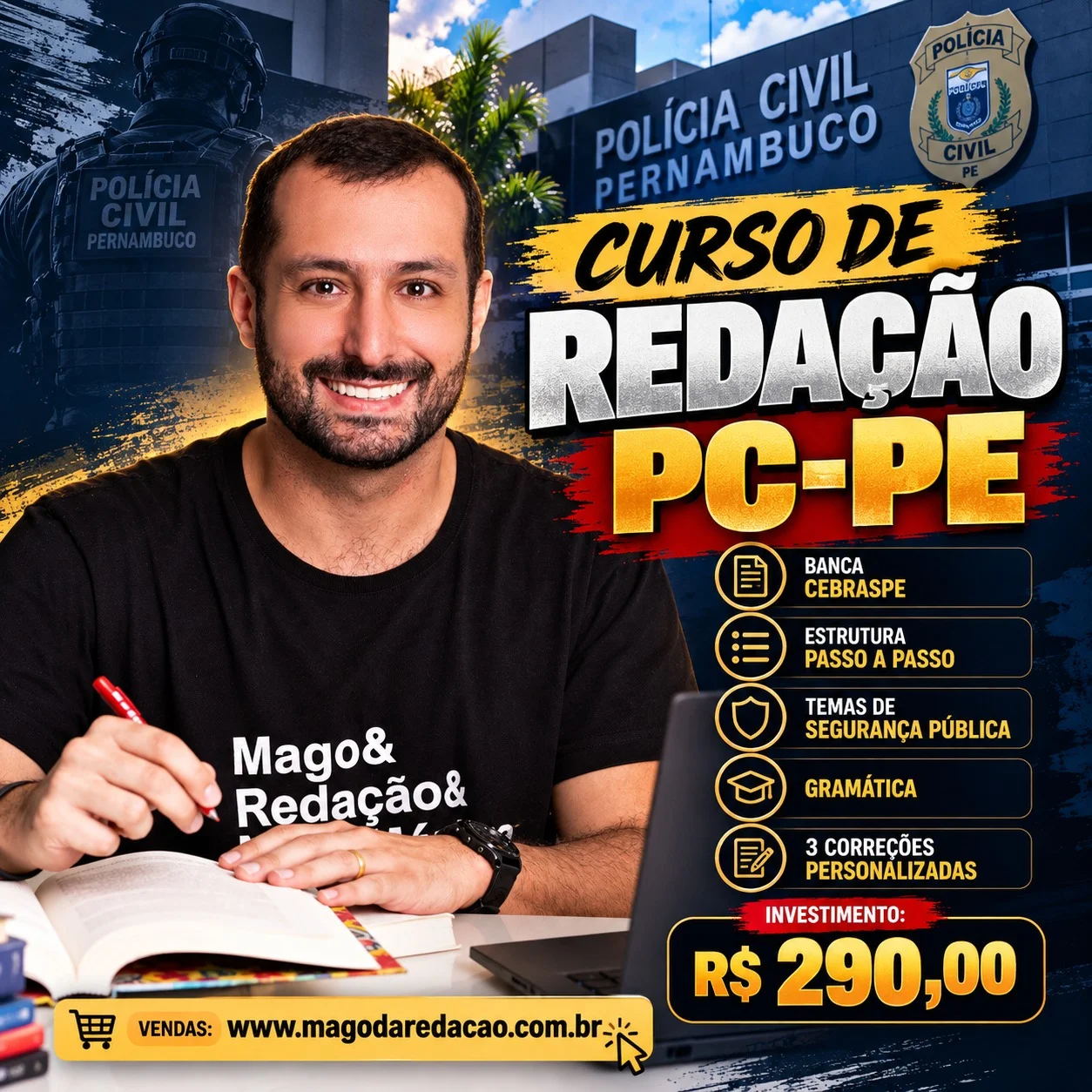 Curso de Redação PC-PE
