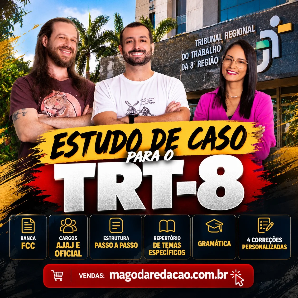 Estudo de Caso TRT8 (AJAJ e AJOJ)